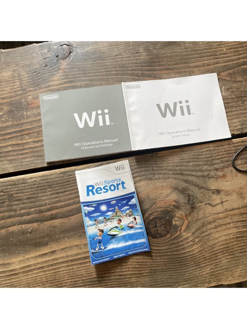 Nintendo Wii Console Operations Manuals/System Set Up Booklets/Wii Sport Booklet